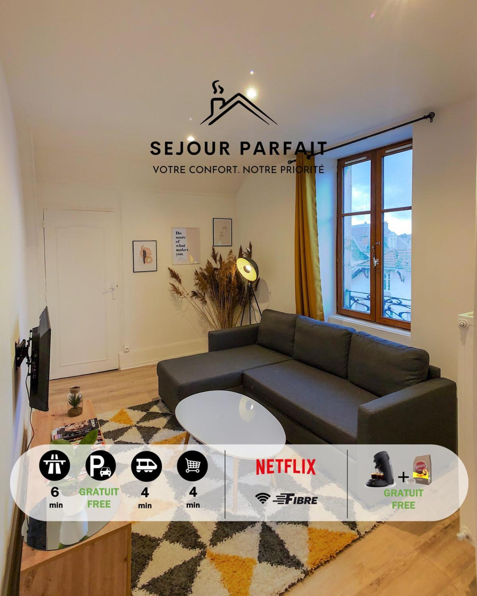 Appart'Hôtel Le Strasbourg - RENOVÉ, CALME ET NETFLIX Belfort Exterior foto